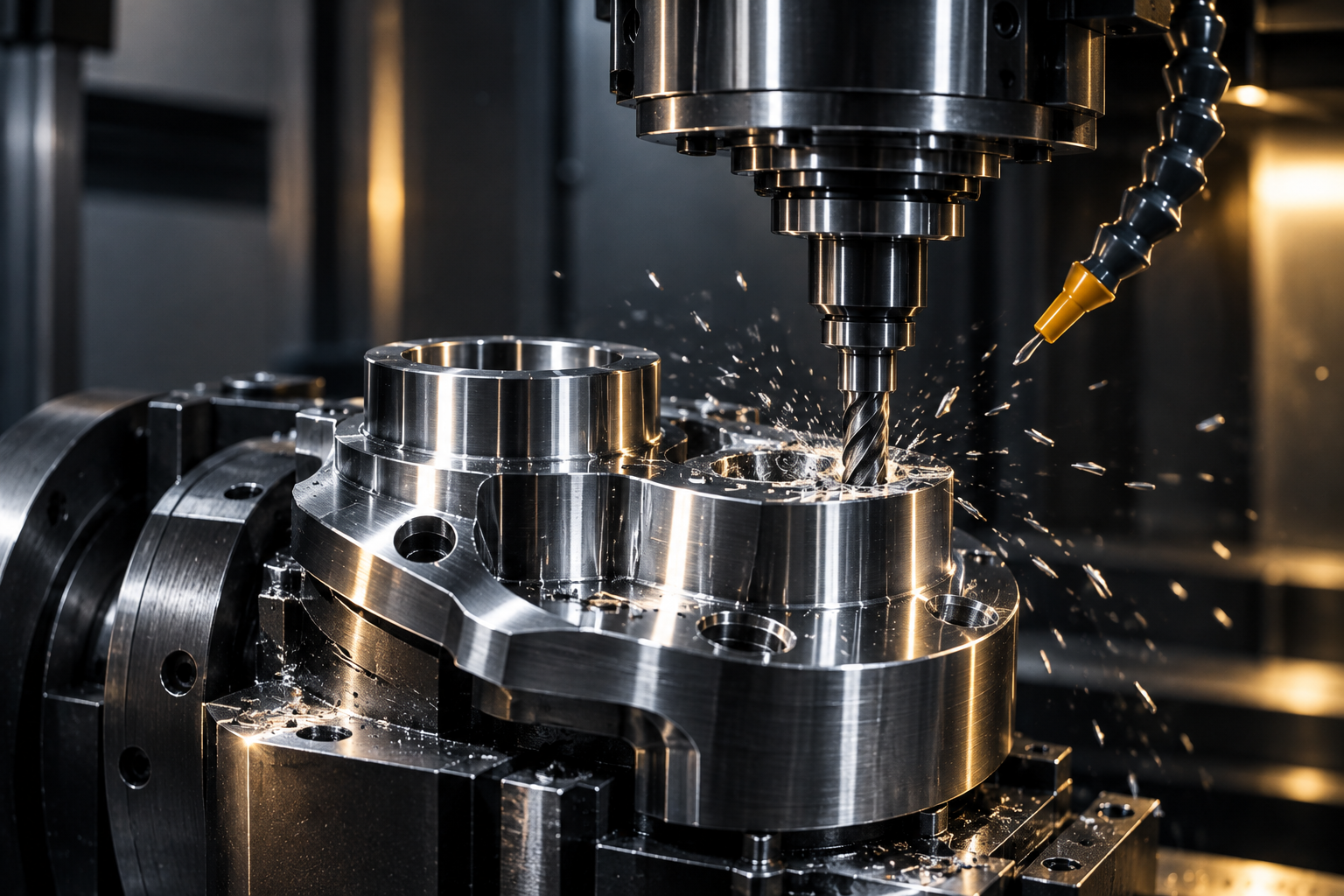 Precision CNC machining process